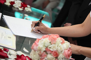 Firma del Acta Matrimonial