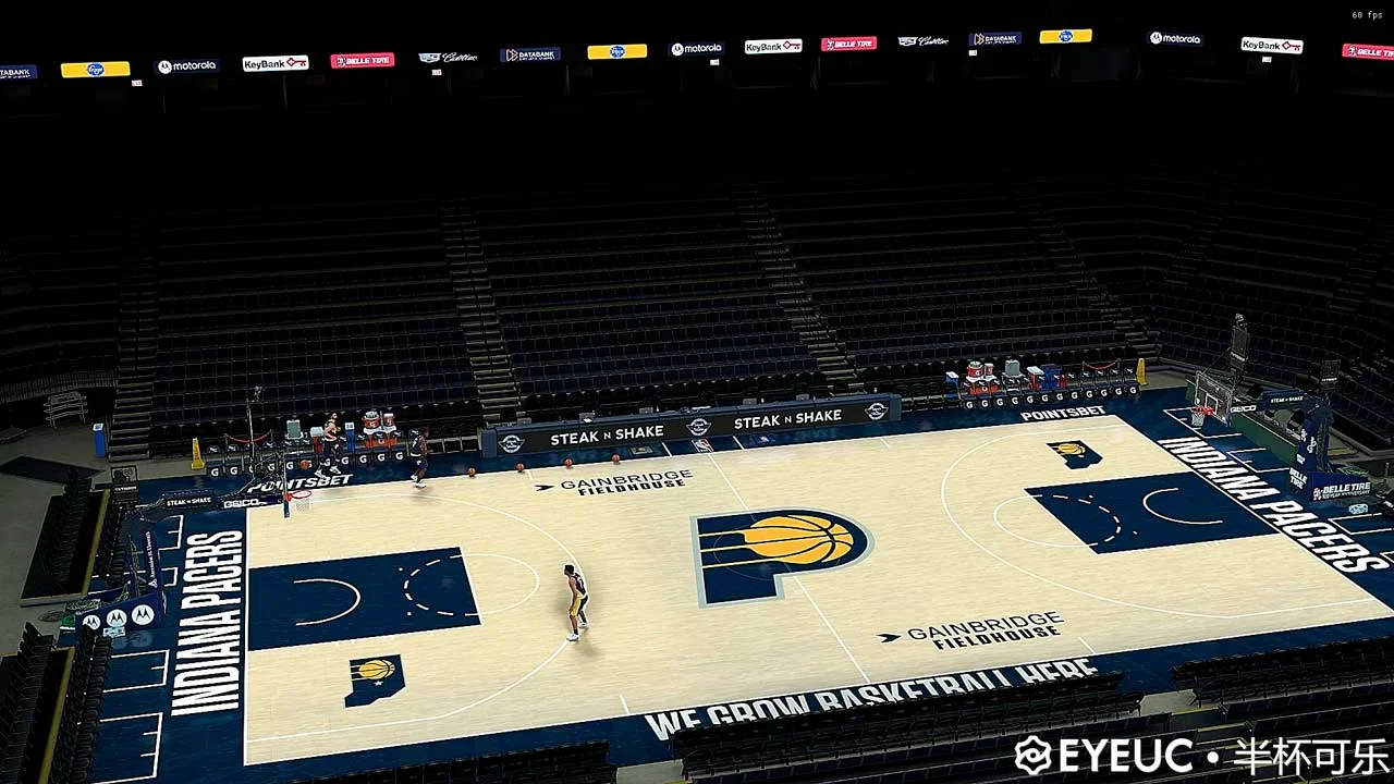 NBA 2K22 OKC Arena and Court