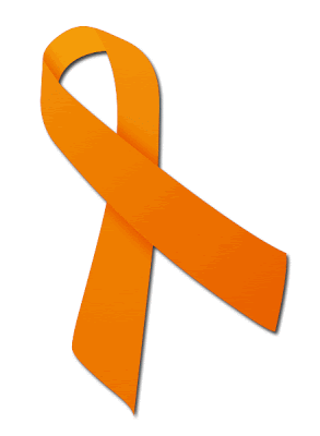 Kidney Cancer Awareness Ribbon