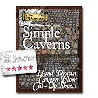 Frugal GM Review: Simple Caverns from Inked Adventures