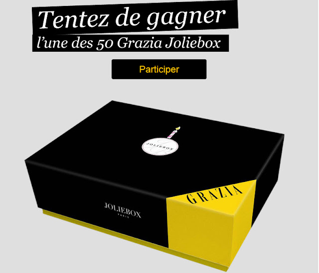 Jeu Concours Grazia: 50 Grazia JolieBox juin 2012 à gagner