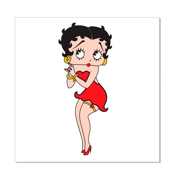 vectores sin copyright Betty Boop