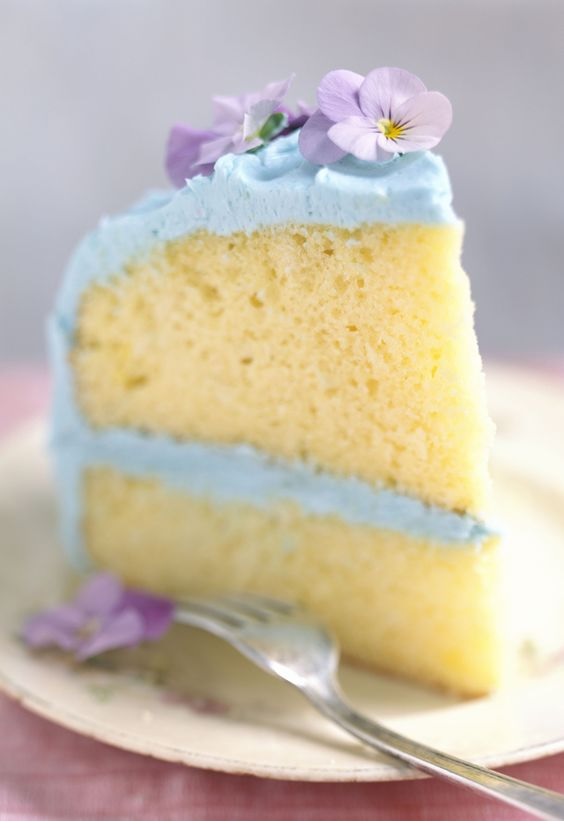 Fluffy Homemade Vanilla Cake