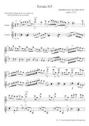 free scores Scarlatti Sonata K9 guitar duo Transcription by I.Antonopoulos