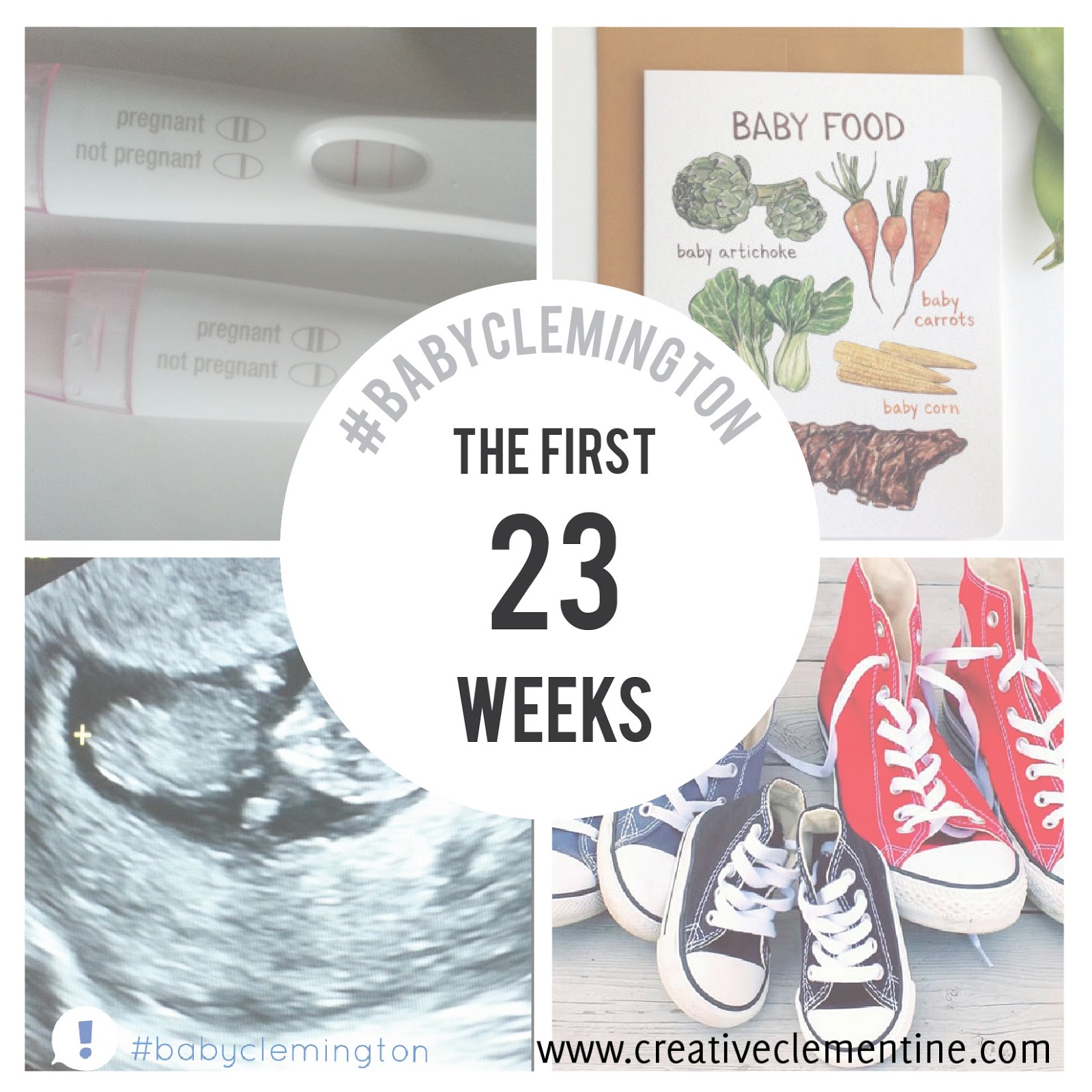 #BabyClemington Pregnancy Update: 23 weeks down, 17 to go.