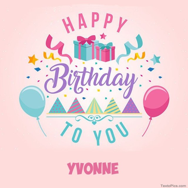 happy birthday yvonne images