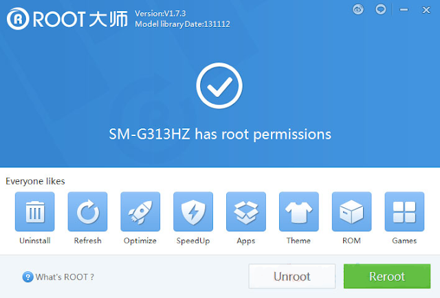 Cara Root Samsung Galaxy V SM-G313HZ Dan Install Custom Recovery