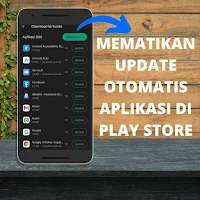 mematikan update otomatis aplikasi android di play store