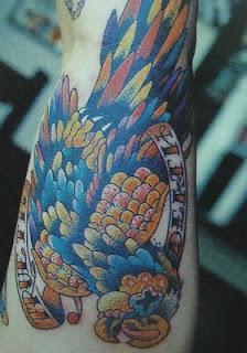 Peacock tattoo