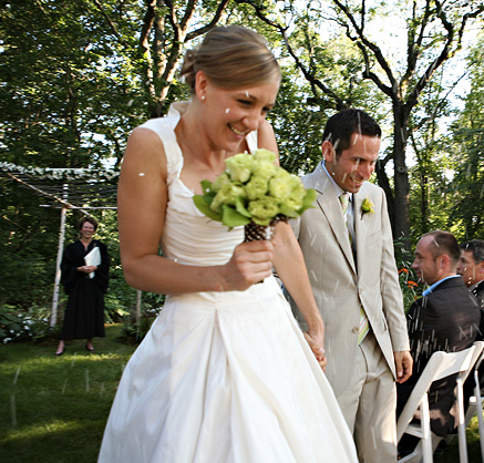 Elegant Backyard Wedding