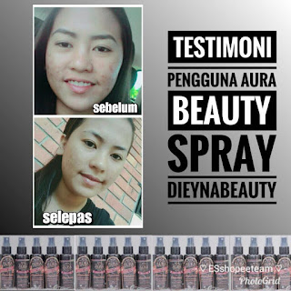 TESTIMONI AURA BEAUTY SPRAY