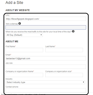 Cara mendaftarkan blog di searching bing dengan webmaster tools bing