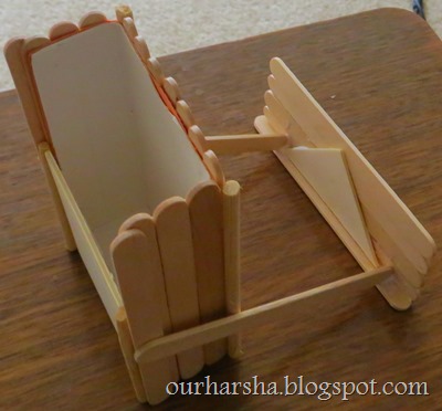 Popsicle sticks Mobile Stand and Cards Holder (6)