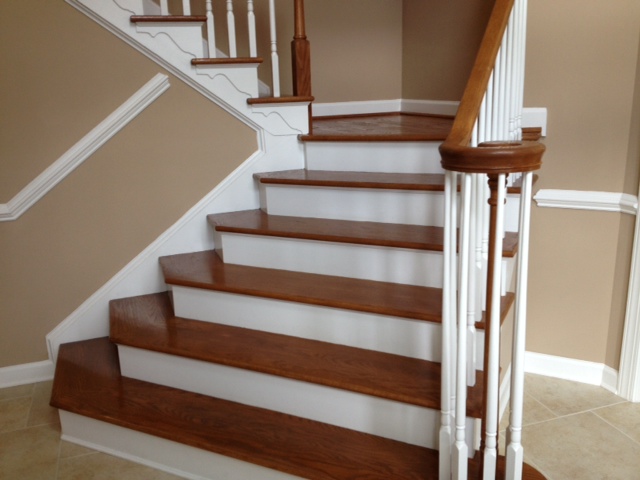 a Victoria Falls in Palmer Village: Ryan Homes Flooring and Stairs