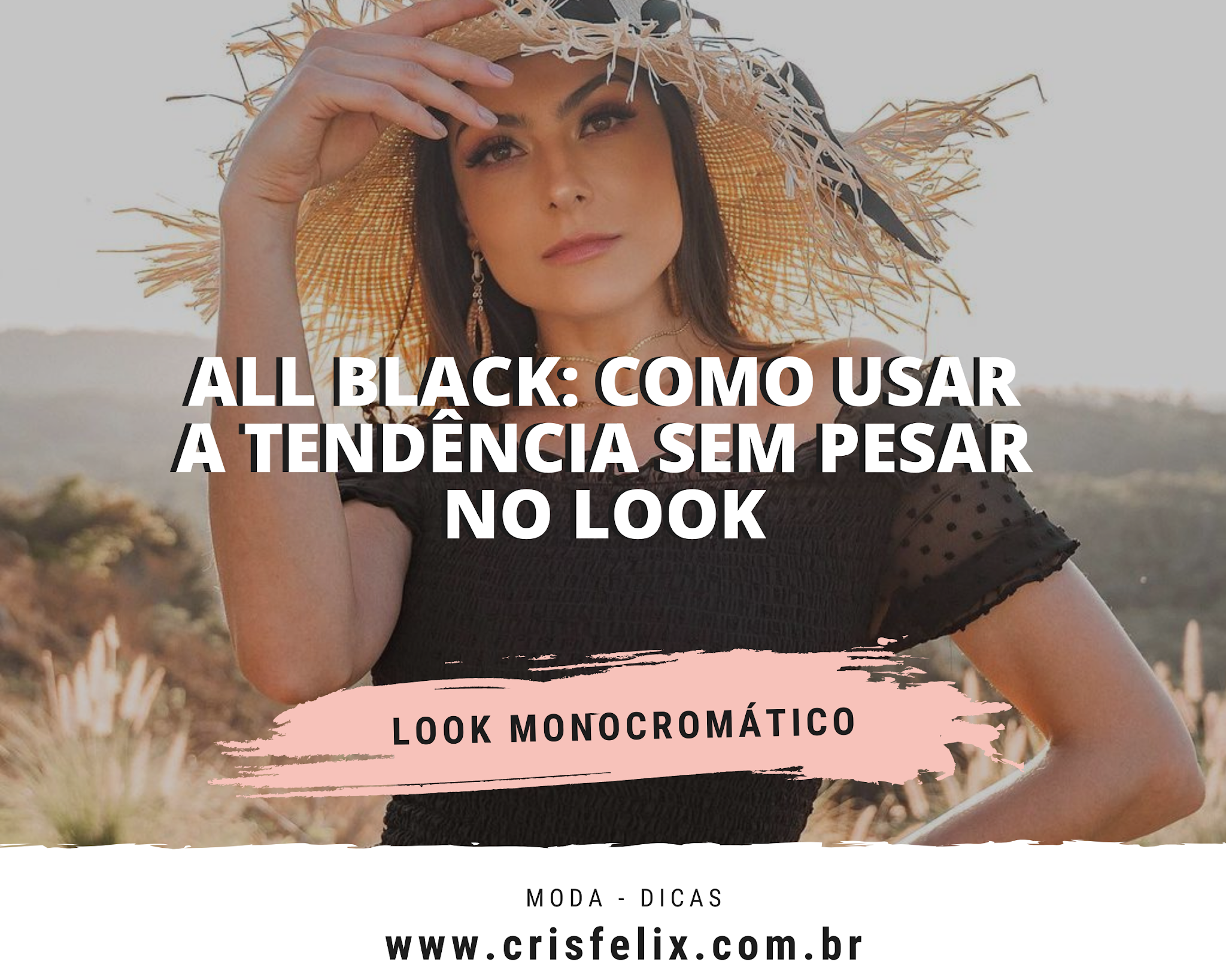 All black: como usar a tendência sem pesar no look