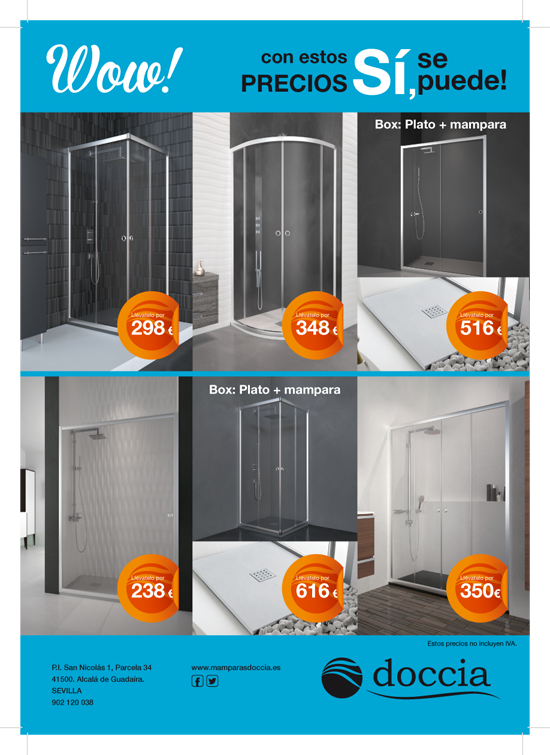 ofertas mamparas de baño