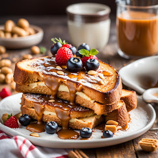 Peanut Butter-Stuffed French Toast Recipe