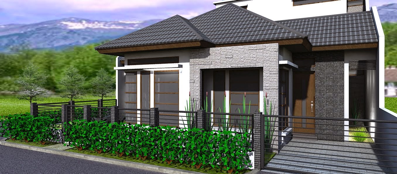 Desain Rumah Minimalis 1 Lantai Gambar Gambar Desain Rumah