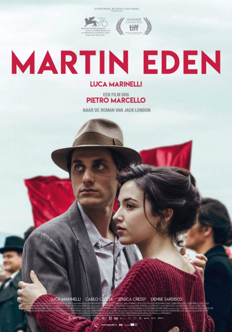 martin eden poster