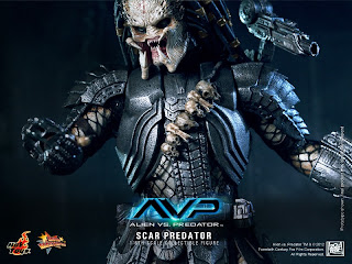 Hot Toys AVP Scar Predator 1/6 scale figure