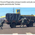 Militares foram flagrados empurrando veículo sem gasolina após anúncio de Temer