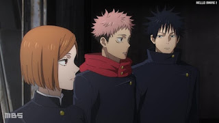 呪術廻戦 アニメ 2期6話 虎杖悠仁 伏黒恵 釘崎野薔薇 1年ズ Jujutsu Kaisen Episode 30 JJK