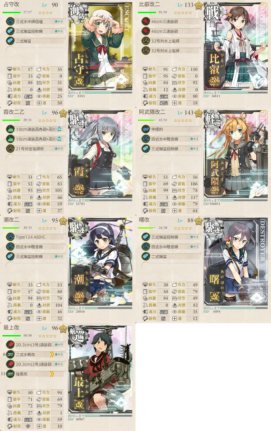 艦これ 17秋イベントe 2甲 と 対馬の丙掘りを少し つれづれヴェニモニカ