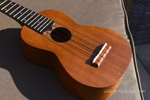 Kiwaya KTS-5 Soprano Ukulele body