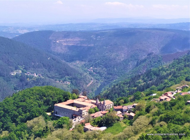 mirador Ribeira Sacra monasterio Santo Estevo