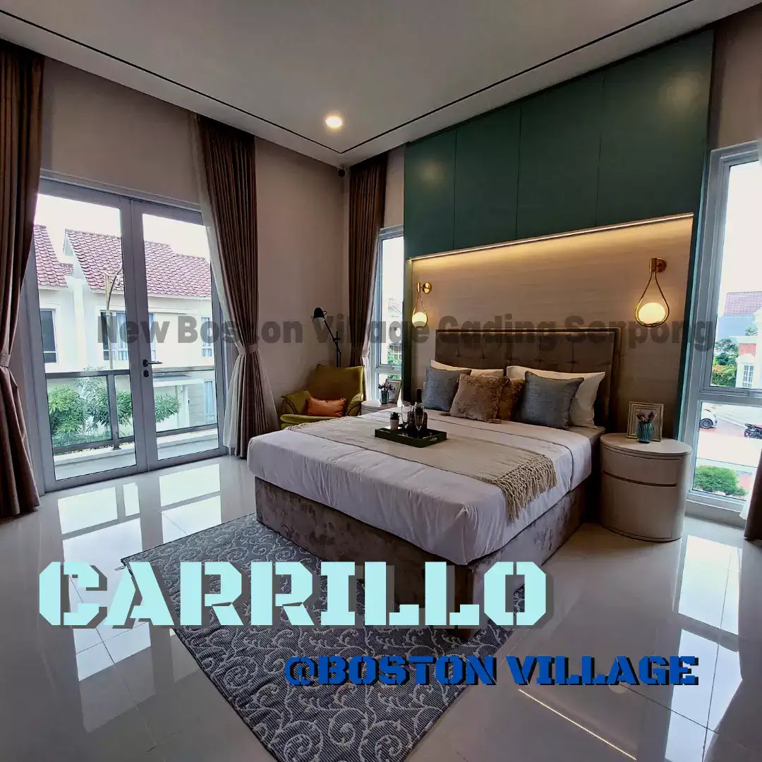 New Boston Village Gading Serpong Tipe Carrillo