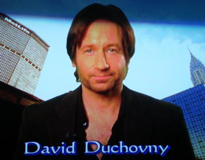 David Duchovny. and David Duchovny. david