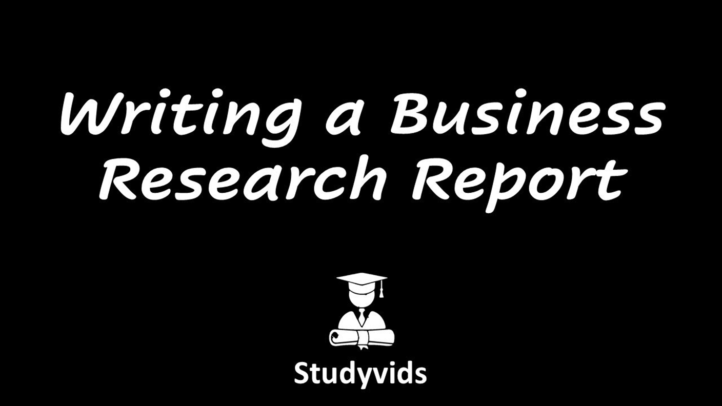 Business research | Business & Finance homework help ...