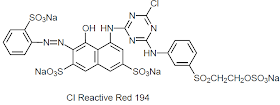 Sumifix Supra (NSK) type of bifunctional system of Reactive Dyes