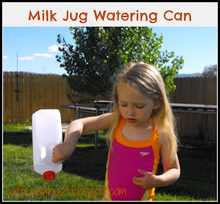 milk jug watering cans