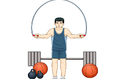 من عناصر اللياقة البدنية العضلية الهيكلية هي