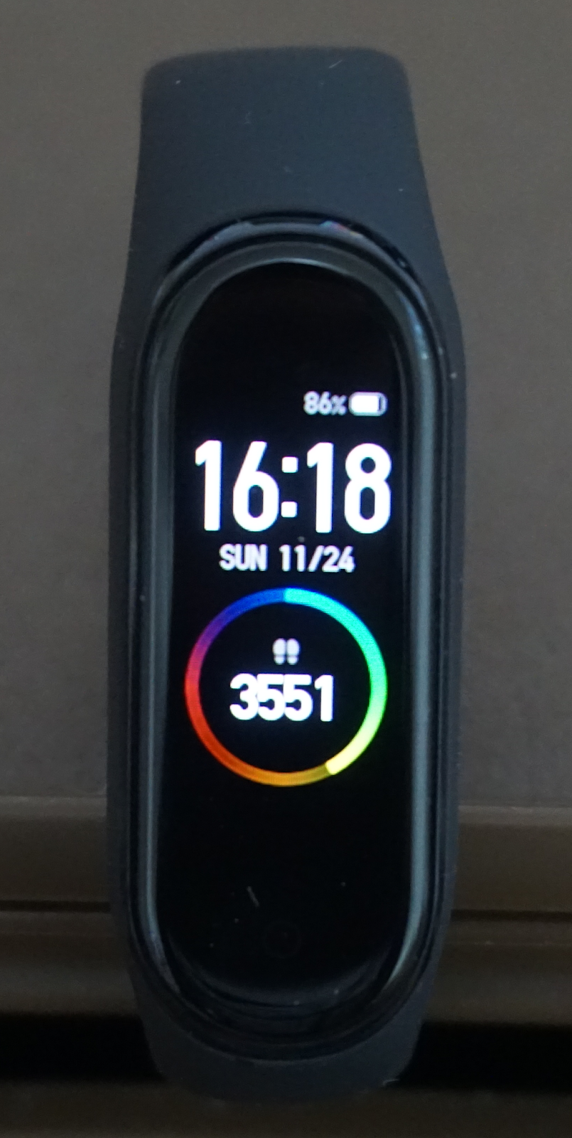 xiaomi mi band 4 自転車