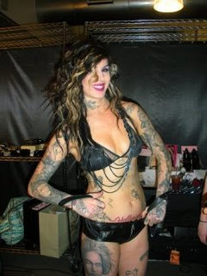 Hot Danika Patrick And Kat Von D Tattoos The Snark sent an email our SI