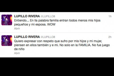 Twitter Lupillo Rivera muy triste por su mamá 