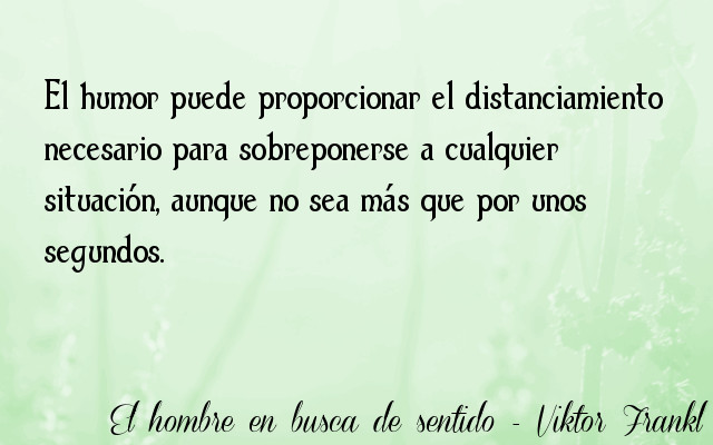 El hombre en busca de sentido - Viktor Frankl