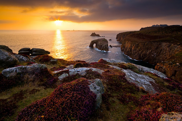 Land’s End and Longships, England