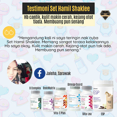 Testimoni Set Hamil Shaklee