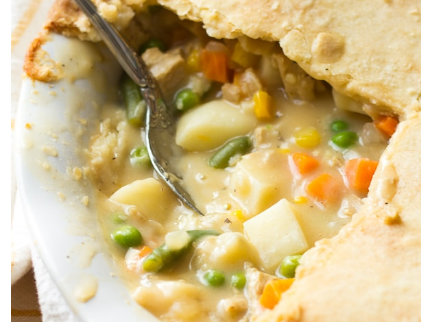 Vegan Pot Pie #vegetarian #recipe 