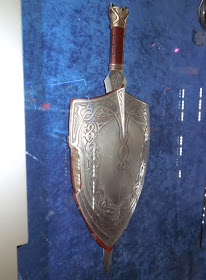 Sif sword shield Thor Dark World movie props