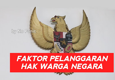 Faktor penyebab pelanggaran hal dan kewajiban