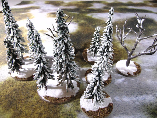 Frostgrave Snow-Covered Forest