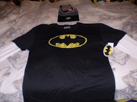 Batman beanie and shirt combo