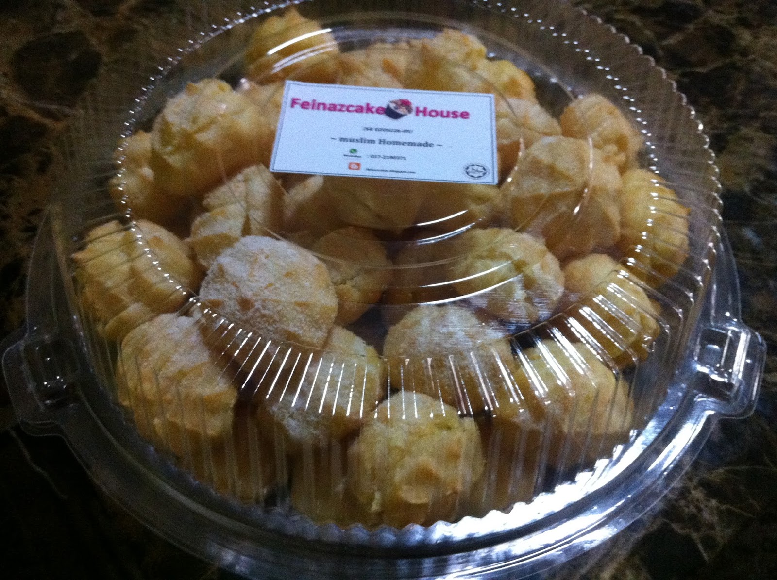 FEINAZCAKESHOUSE: Cheese tart, Mini Sarang Lebah & Mini 