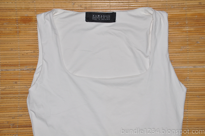 Authentic ZARA Basic Sleeveless Tee S