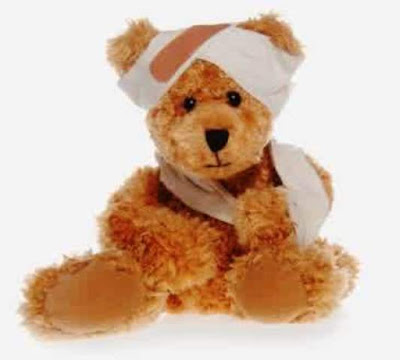 Gambar Lucu Boneka Teddy Bear Lagi Sakit 1005