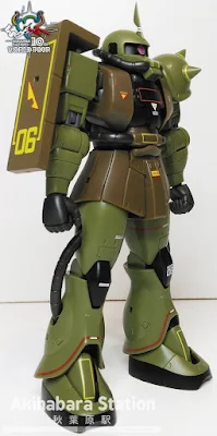 SIDE MS MS-06 ZAKU II Mass production model ver. ANIME Real type color ~ Tamashii World Tour ~ - Tamashii Nations